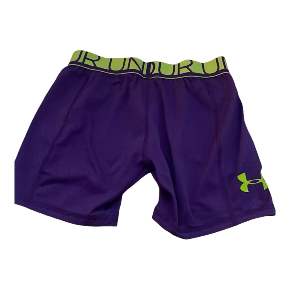 UA Purple Compression Shorts YL